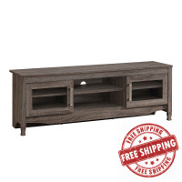 Techni Mobili RTA-8855-GRY Grey Driftwood TV Stand